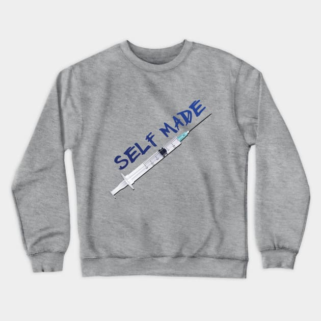 FTM Transman "Self Made Man" Crewneck Sweatshirt by jordan_greeneyes